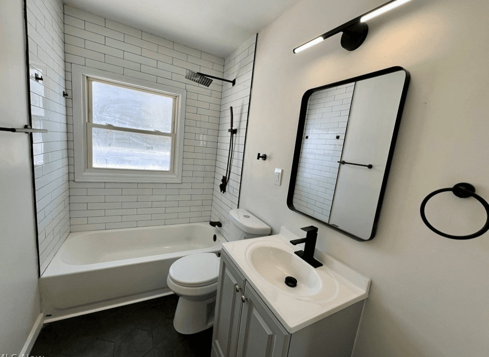 Renovated Elyria bathroom