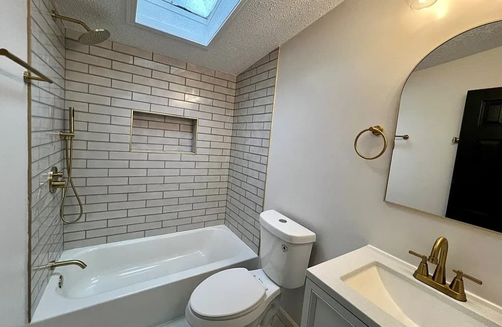 Renovated Northfield area bathroom