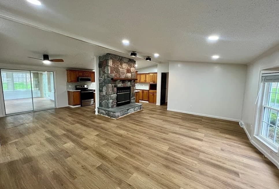 Renovated Northfield area living room