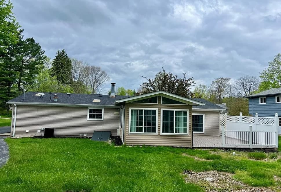 Renovated Northfield area home rear exterior