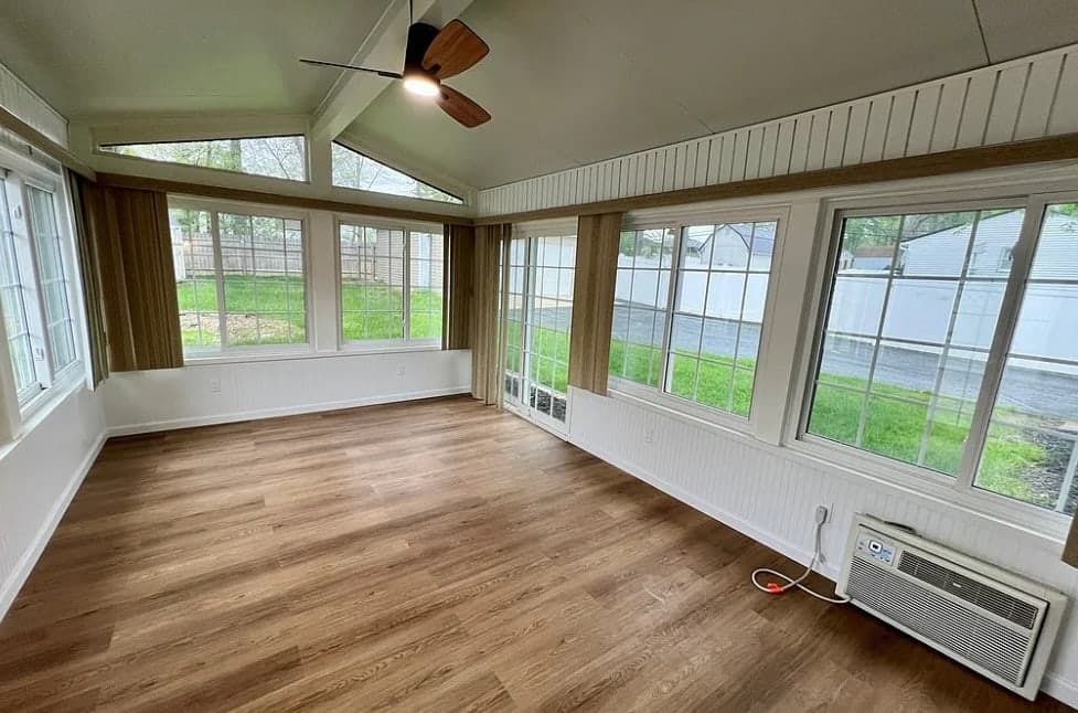 Renovated Northfield area sunroom