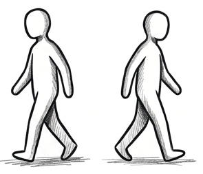 Sketch illustration representing a major life change